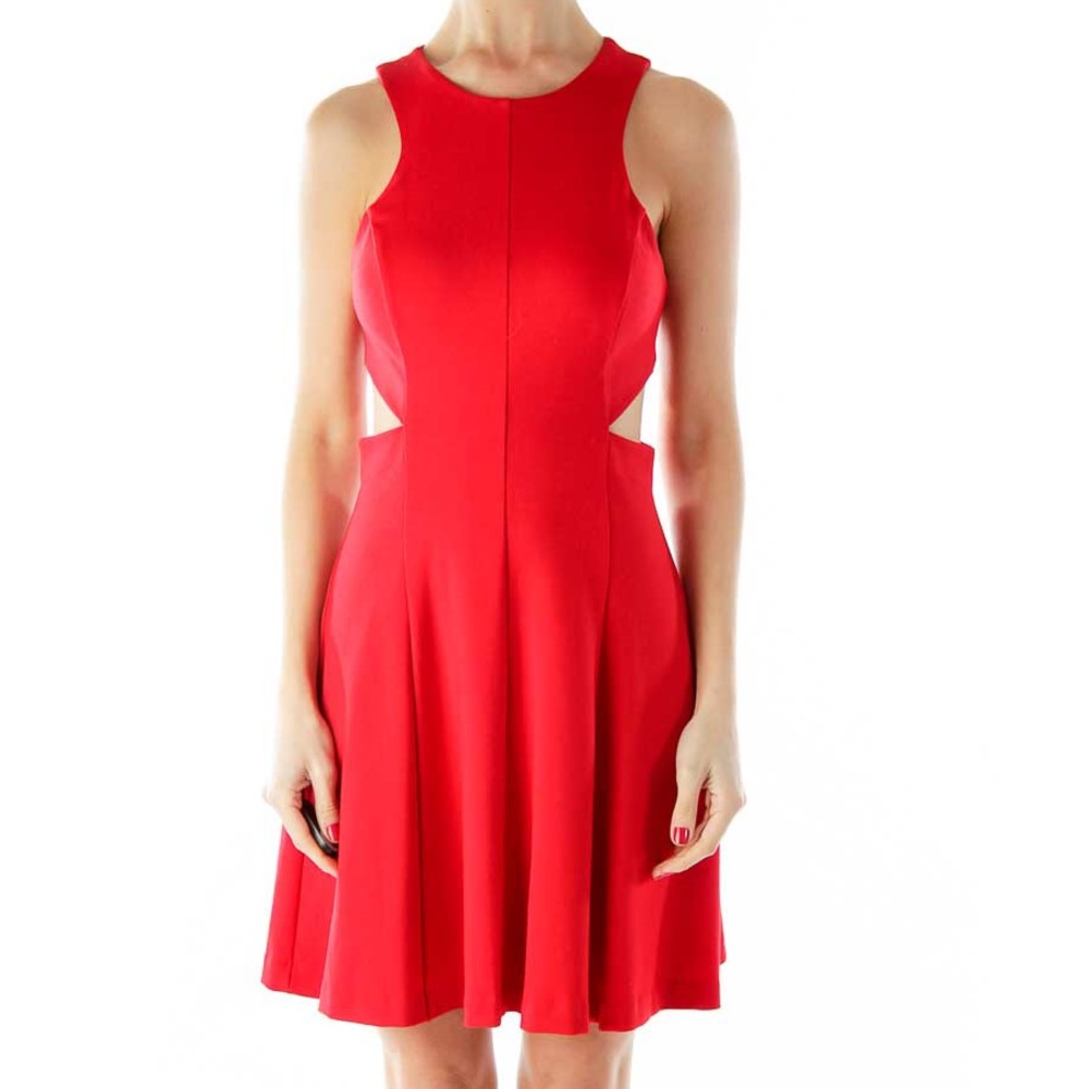 Amanda Uprichard Loves Cusp Juliette Cutout-Waist Dress Small